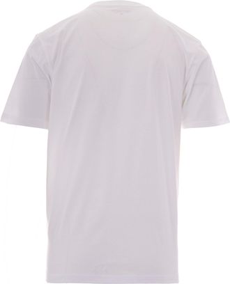 Carhartt Work in Progress Mens Crew Neck T-Shirt Small Heart White-Red Organic Cotton Single Jersey T-Shirts White/red And Polos