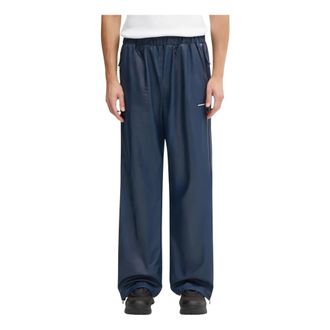 Rains Pantaloni a vita alta ampi - - Trousers - Uomo - Blu - M