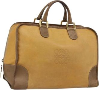 Loewe Pre-owned Boston Bag - - Pre-owned - Donna - Marrone - ONE SIZE