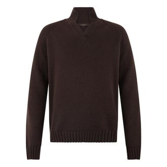 Slowear Slowear, Truien & Vesten, Heren, Bruin, M, Wol, Trui met polokraag