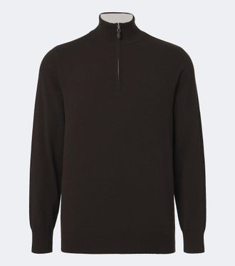arch4 Mr Fenchurch cashmere half-zip sweater