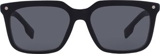 Burberry Carnaby Dark Gray Square Mens Sunglasses BE4337 379887 56