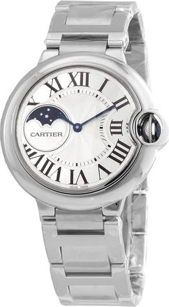 Cartier Ballon Bleu Automatic Silver Dial Ladies Watch WSBB0050