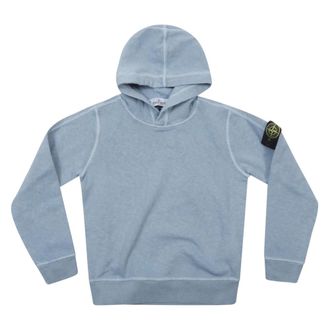 Stone Island Jumpers - male - Stone Island - Kids Sweatshirts - Blue - 10 Y - Kids