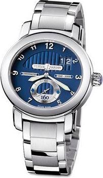 Ulysse Nardin 160th Anniversary Blue Dial 18K White Gold Automatic Mens Watch 1600-100-8