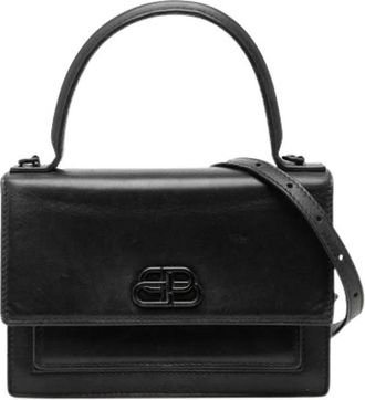 Balenciaga Pre-owned Satchel - Dames - Vintage Handtas - Zwart - ONE Size - Leer - Vintage