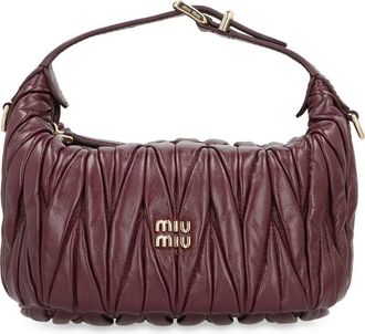 Miu Miu Pouch In Quilted Nappa