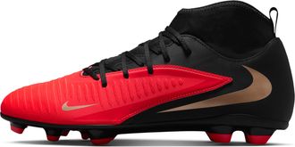 Nike Mens Phantom 6 High Club Multi-Ground Soccer Cleats in Red | HQ2275-600