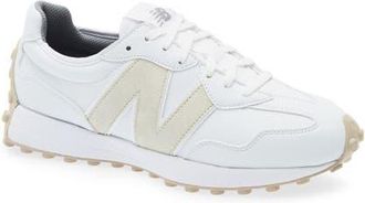 New Balance 327 Waterproof Spikeless Golf Shoe in White Ceramic at Nordstrom, Size 10.5
