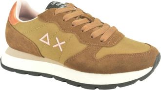 Sun 68 Stijlvolle Cognac Runner voor Mannen - Dames - Sneakers - Bruin - 36 EU - Schoenen