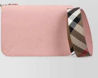 Burberry leather clutch bag