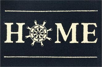 The Rug Market Home Ship Wheel 30X48in Doormat