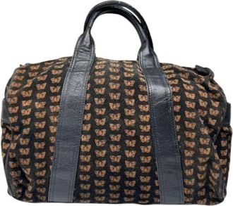 Bottega Veneta Pre-owned Weekend Bags, female, Multicolor, Size: ONE SIZE Pre-owned Canvas Weekend Bag