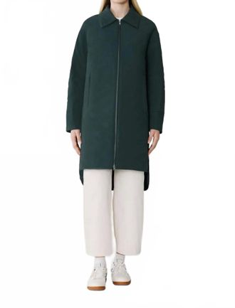 Soia & Kyo Laleh-L Duvet Down Coat In Midnight Forest