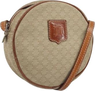 Celine Pre-owned Cross Body Bags, female, Beige, Size: ONE SIZE Pre-owned Plastic Cross Body Bag