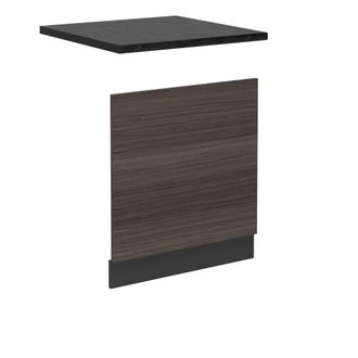 Vicco Frontal Para Lavavajillas R-line, Gris Noble, 60 Cm, Et Antracita