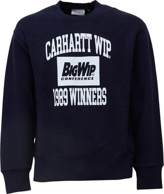 Carhartt Work in Progress Uomo, Felpe, Blu, M, new