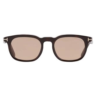 Tom Ford Brown Square Mens Sunglasses FT1122-D 52E 52