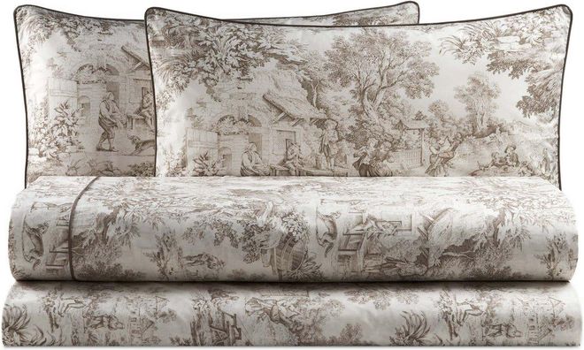 TOILE DE JOUY Juego de cama matrimonial, Arena