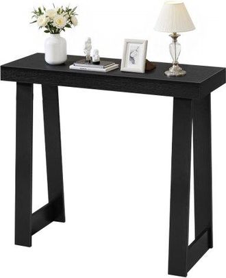 OEM Mesa Consola, Mesa Auxiliar Rectangular Detr&aacute;s Del Sof&aacute;, 91,5 X 30,5 X 81 Cm, Fabricada En Tablero Multicapa, Para Recibidor, Dormitorio, Sala De Esta