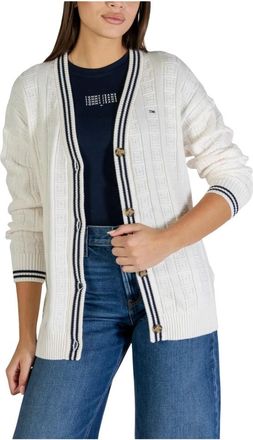 Tommy Jeans Donna, Maglie, Beige, M, new