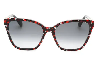 Kate Spade New York AMIYAHGS Cat-Eye Sunglasses - Red