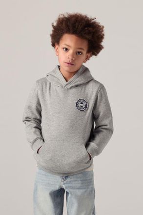 Levi's Kids Modern Crest Pullover Hoodie - Uomo - 4A - Grigio / Grey Heather