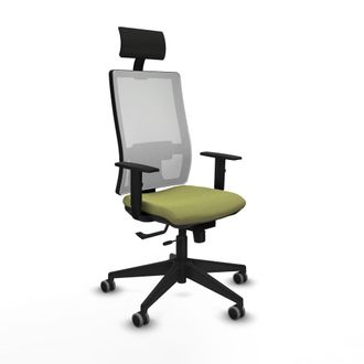Piqueras y Crespo Silla De Oficina Con Cabecero Piqueras Y Crespo 1d066g1 Verde