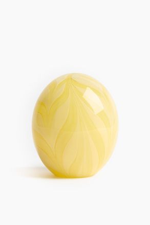 H&M Kleine Glasskulptur - Yellow