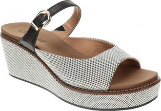 Corkys Footwear Womens Treat Yourself Platform Sandal In Black Combo