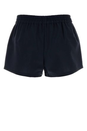 Miu Miu Navy Exterior: Mohair Virgin Wool Maglieria Sweater