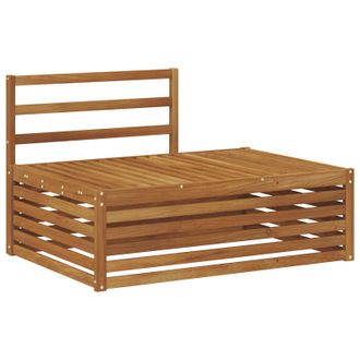 vidaXL Sof&aacute; Modular De Exterior Natural 115 X 83 X 73 Cm Vidaxl