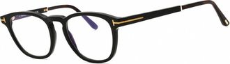 Tom Ford Blue Light Block Oval Unisex Eyeglasses FT5890-B 005 51