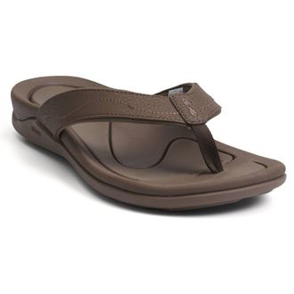 Strive Footwear Wave Waterproof Flip Flop in Chocolate at Nordstrom, Size 8.5