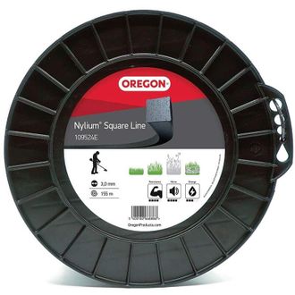 Oregon Scientific Filo decespugliatore Quadrato Nylium Nero &oslash;3.0mm/150m Oregon 109524E