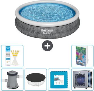 Bestway Piscina Bestway Fast Set Redonda - 366x76 Cm - 7-piezas S290