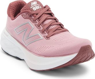 New Balance Fresh Foam X 880 v15 Running Shoe in Washed Burgundy/Pink Taffy at Nordstrom, Size 10.5