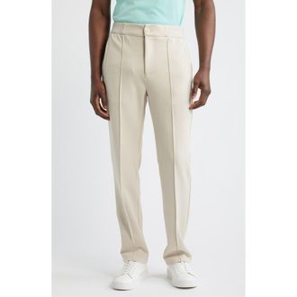 Bugatchi Soft Touch Pintuck Pants in Almond at Nordstrom, Size Xxx-Large