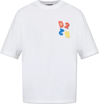 Dsquared2 Hombre, Camisetas, Blanco, Talla: L