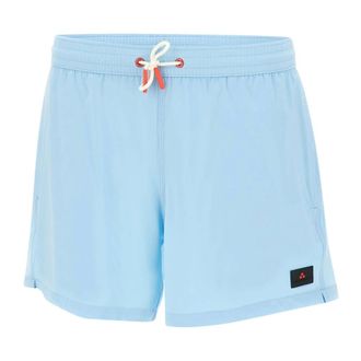 Peuterey Beachwear, male, Blue, Size: L Fitenia Stretch 02 Swim Shorts