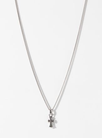 Le 31 Mens Gothic cross pendant necklace