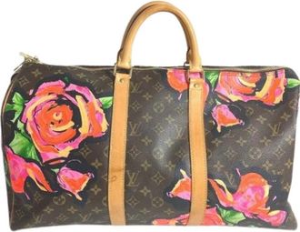 Louis Vuitton Pre-owned Weekendtas - Dames - Vintage Weekendtas - Bruin - ONE Size - Vintage