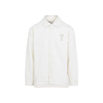 Ami Off White Regular Overshirt