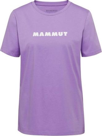 Mammut Core T-Shirt Logo T-Shirt f&uuml;r Damen | lila