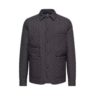 Moncler Heren, Jassen, Blauw, Maat: XL Poliester