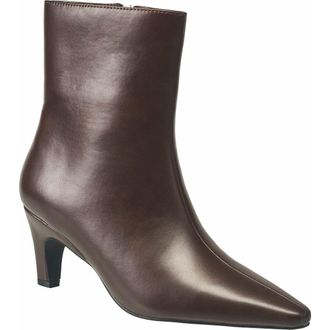 French Connection Womens Alex Kitten Heel Bootie in Choco at Nordstrom, Size 10
