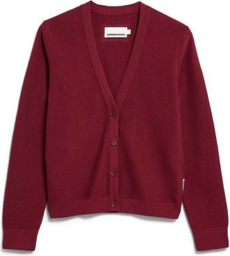 Armedangels Menaal Links Links Pullover f&uuml;r Damen | rot
