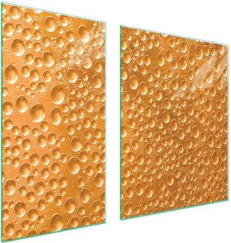 OEM Placa Protectora De Vidrio Para Estufa 90x52 Gotas