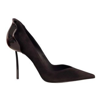 Le Silla Petalo Pump - Shoes - Mujer - Negro - 38 1/2 EU