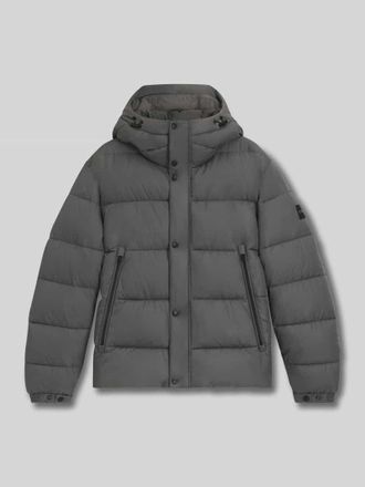 Boss Orange by Hugo Boss BOSS Orange Regular Fit Steppjacke aus wasserabweisendem Material Modell OMARIS in Anthrazit, Gr&ouml;&szlig;e 48